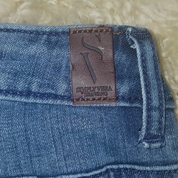 Women's Simply Vera Vera Wang Denim Jeans capris - Picture 7 of 8